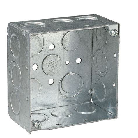 2 metallic cut in electric box|old work metal outlet box.